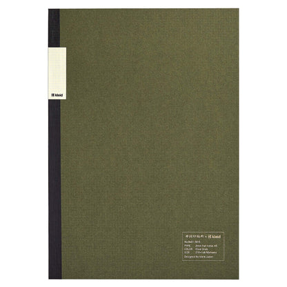 Kleid Olive A5 2mm Grid Notebook for Creative Planning