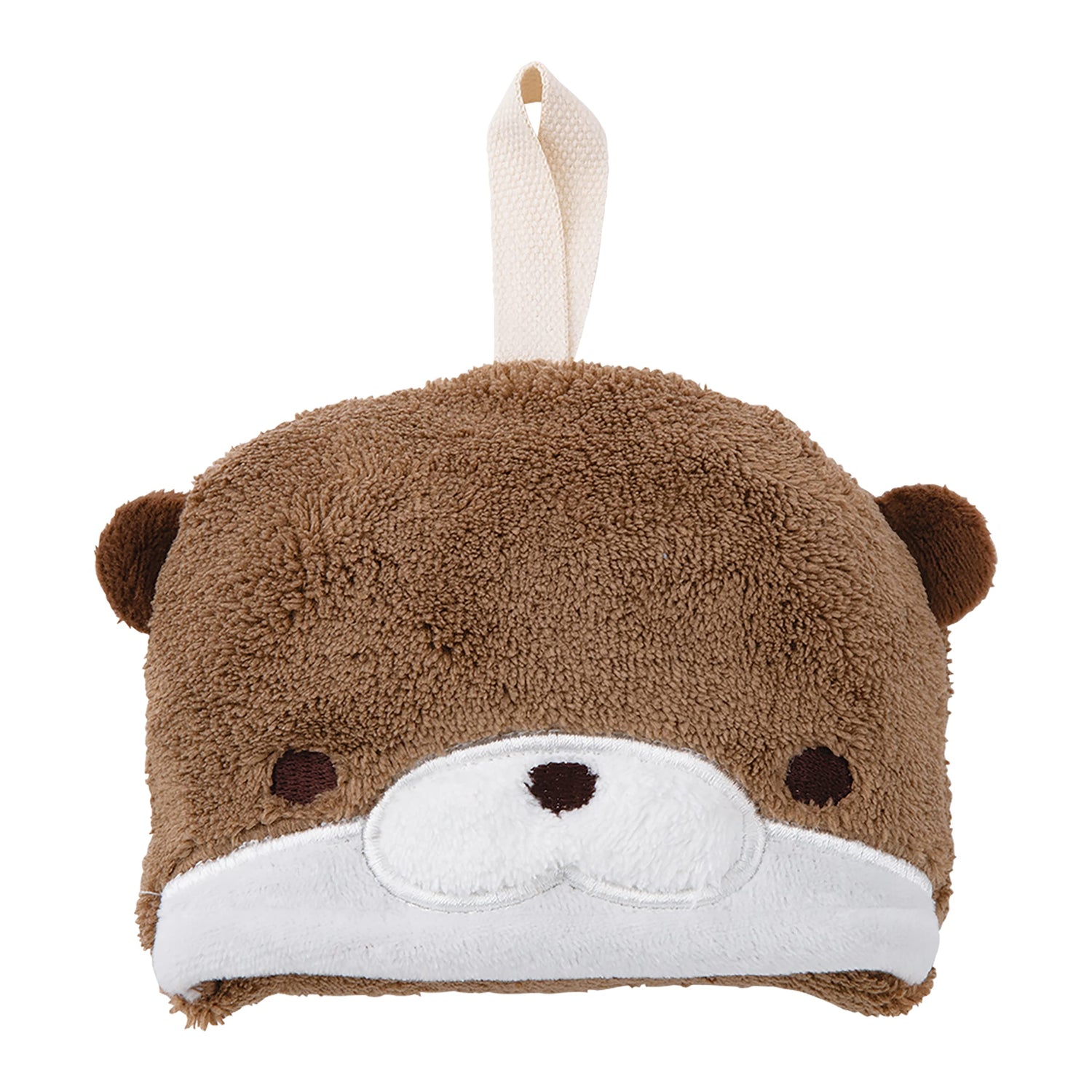 LIV HEART Pocket Towel Animal Otter Soft and Quick-Drying 30cm