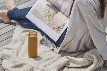 KINTO Day Off Tumbler Yellow 500ml for Daily Hydration