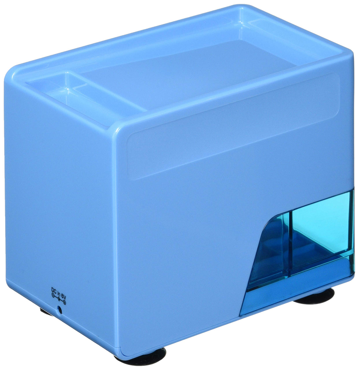 Nakabayashi Electric Pencil Sharpener Slim Tray Type Blue