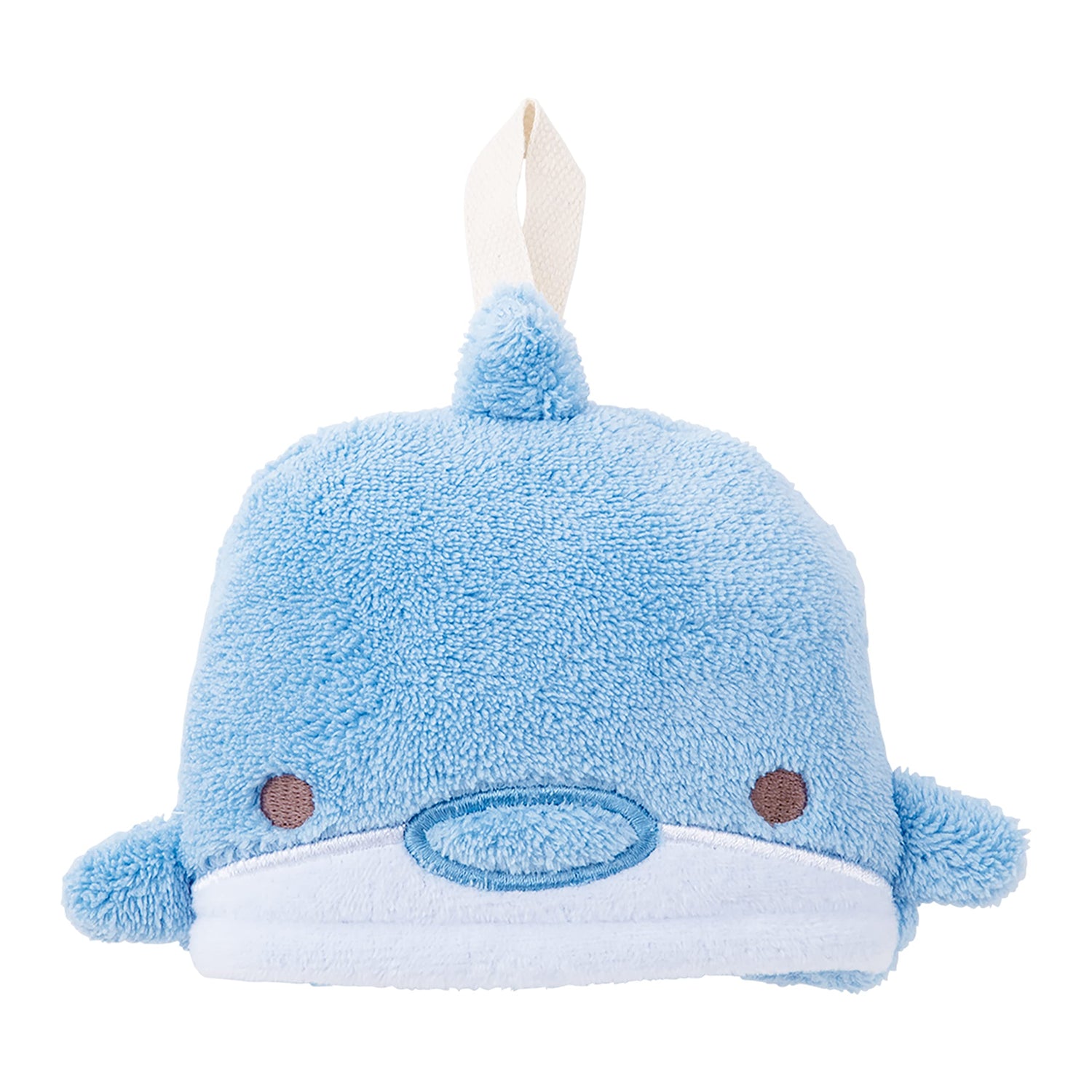 LIV HEART Pocket Towel Dolphin Soft and Quick-Drying 30cm