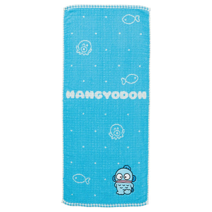 Marushin Face Towel Sanrio Hangyodon Antibacterial and Odor Resistant