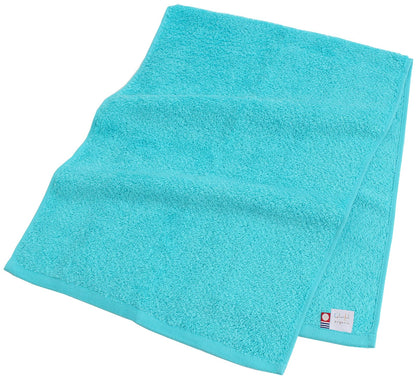 Hondataoru Imabari Face Towel Highly Absorbent Light Blue 33x86cm