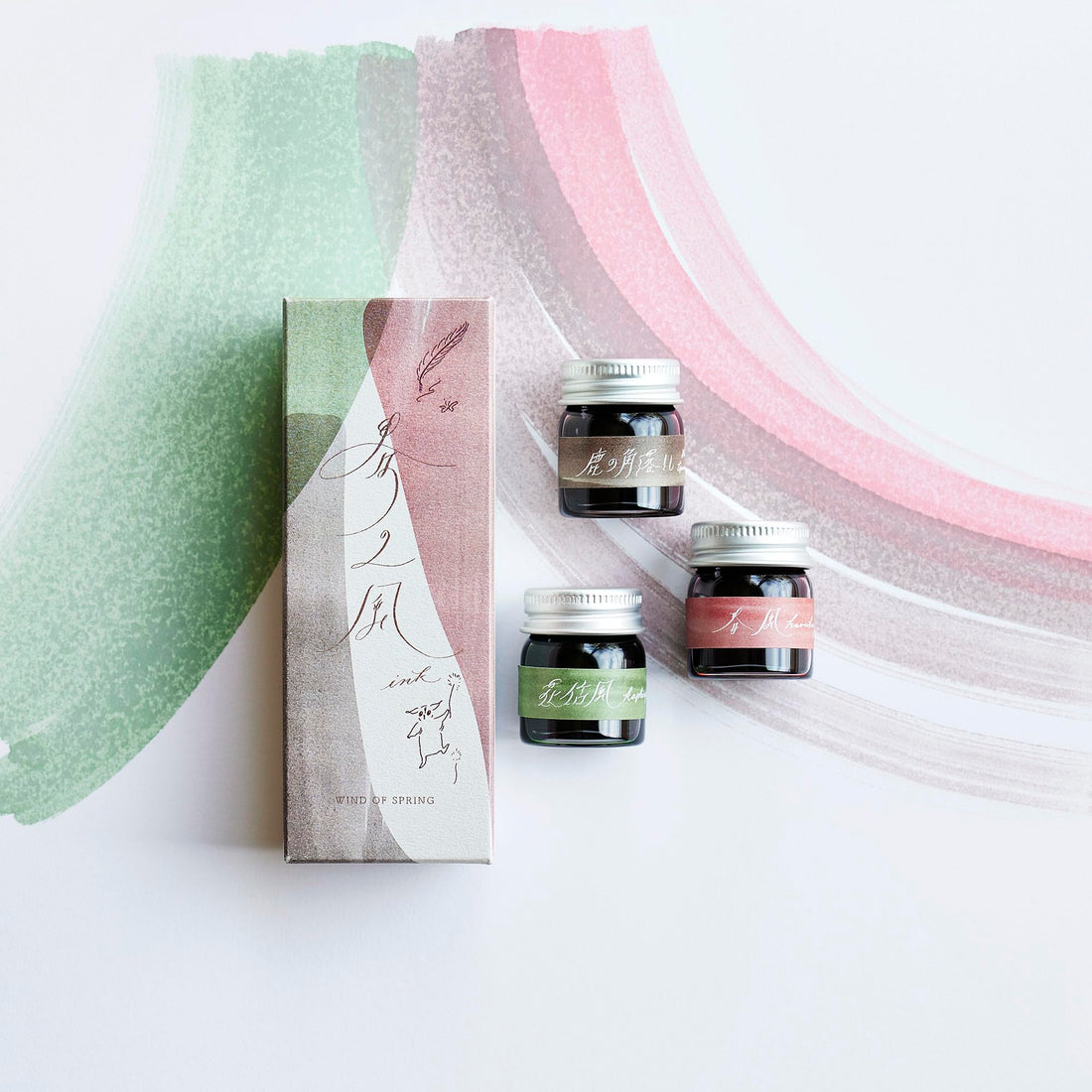 MARVY Wind Ink, Spring Wind 1177-1, 3 Colors × 10ml