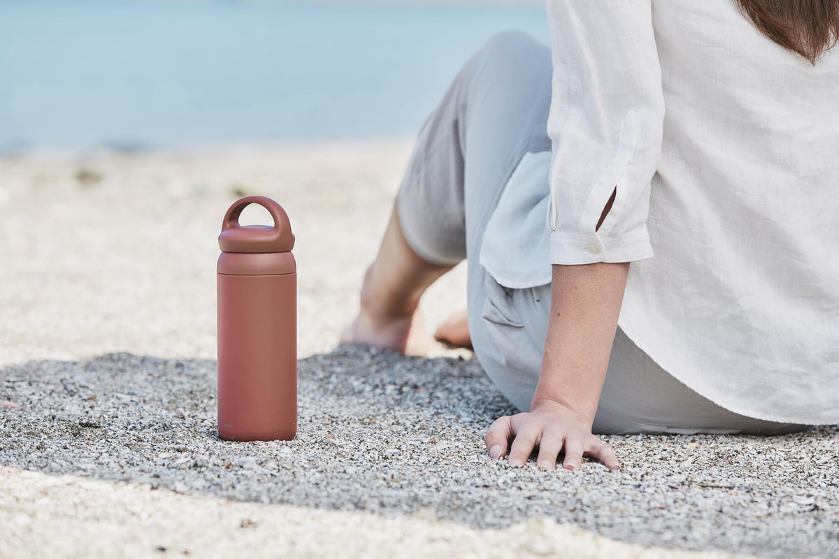 KINTO Day Off Tumbler Pink 500ml for Everyday Use