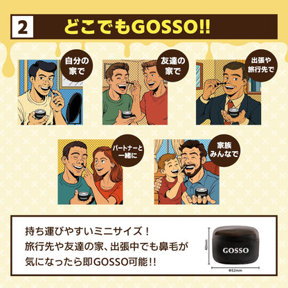 GOSSO Fondue Delicious Japanese Skincare help refine the look of 200g