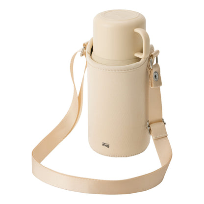 THERMO MUG Stainless Steel Trip Bottle Ivory 500ml