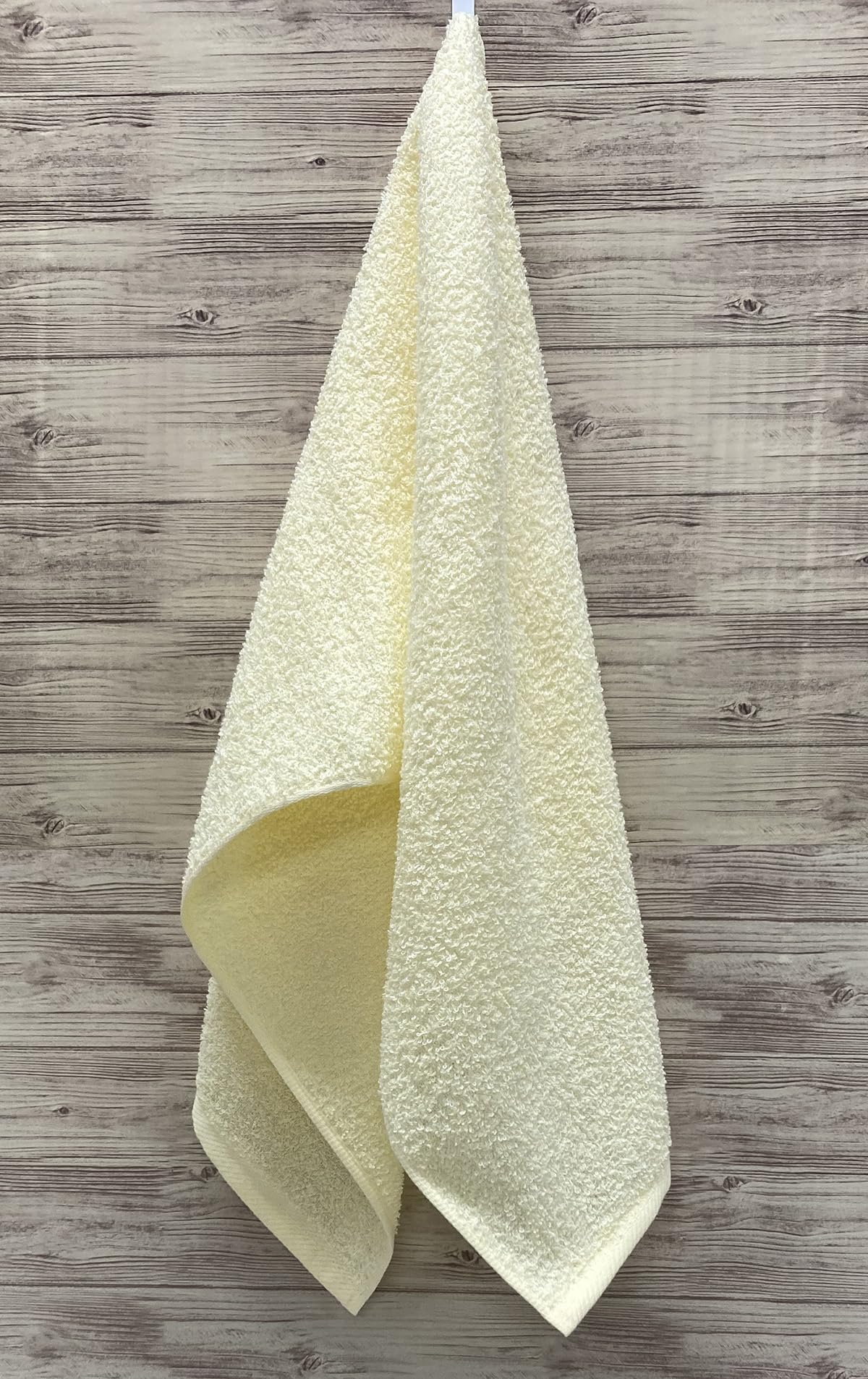 IMAMURA Face Towel Set Cream Color Soft Absorbent 34x85cm
