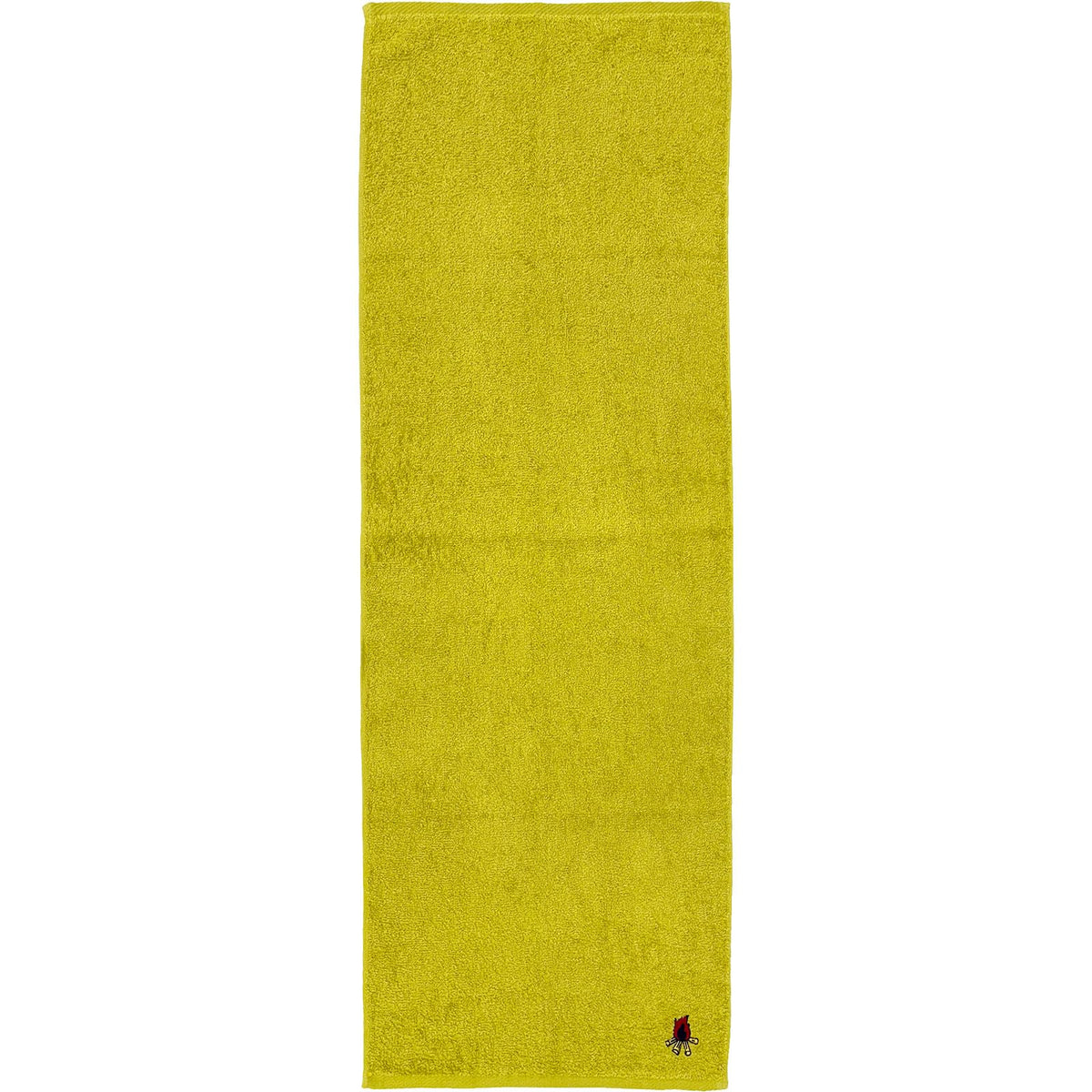 Hayashi Long Face Towel with Antibacterial Properties 34x100cm Yellow
