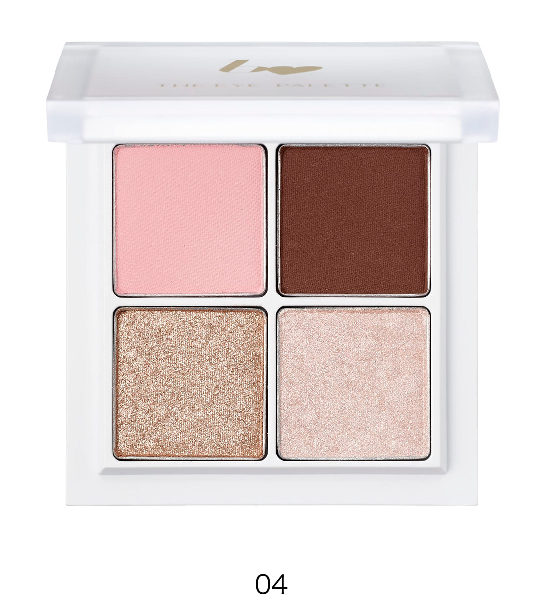 b idol THE Eye Palette R Pink Gray Beige Eyeshadow 4g