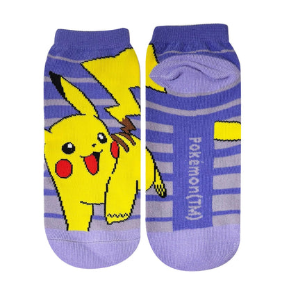 Small Planet Pokémon Character Socks Pikachu Stripe Large Size