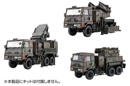 FUJIMI 1/72 Military Model Kit of JGSDF 81 Short-Range Missile System