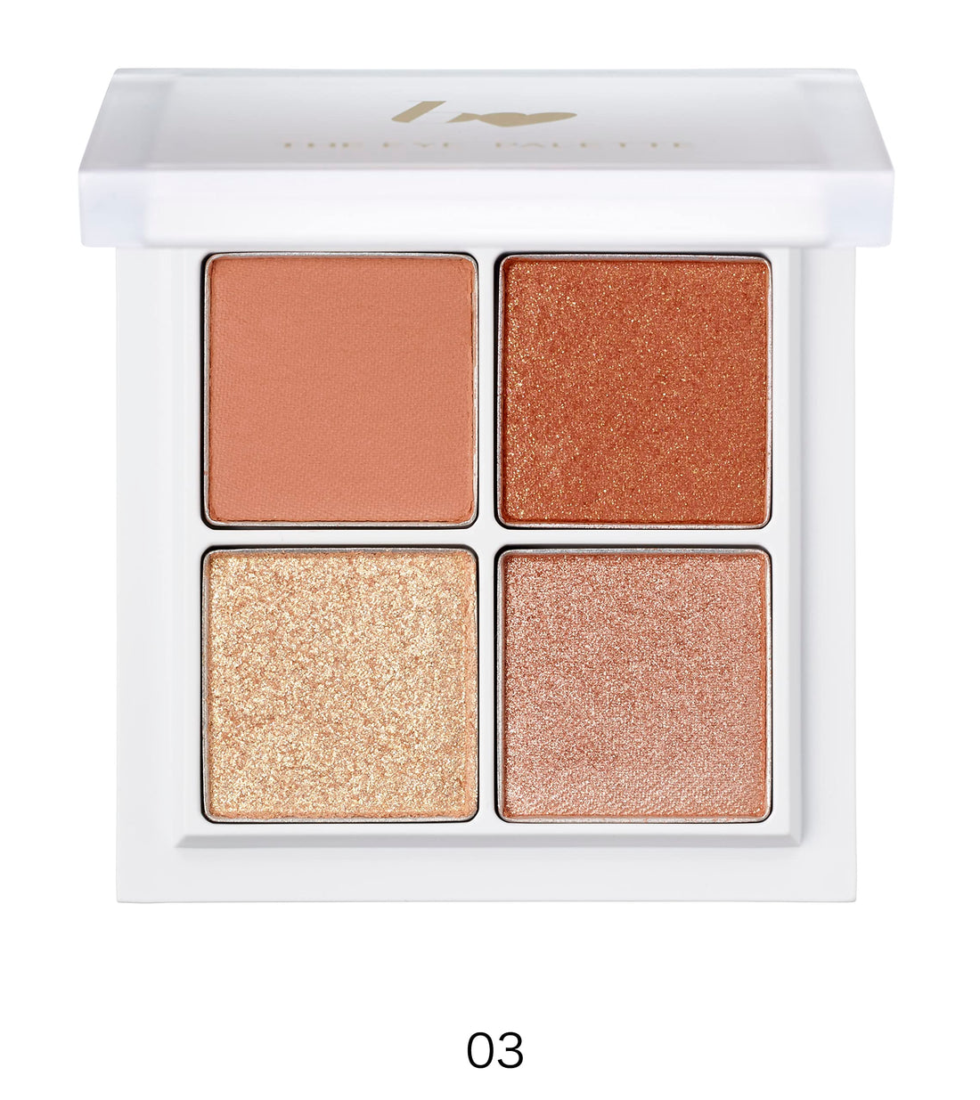 b idol Eye Palette R 03 Secret Orange Vibrant Eyeshadow Palette