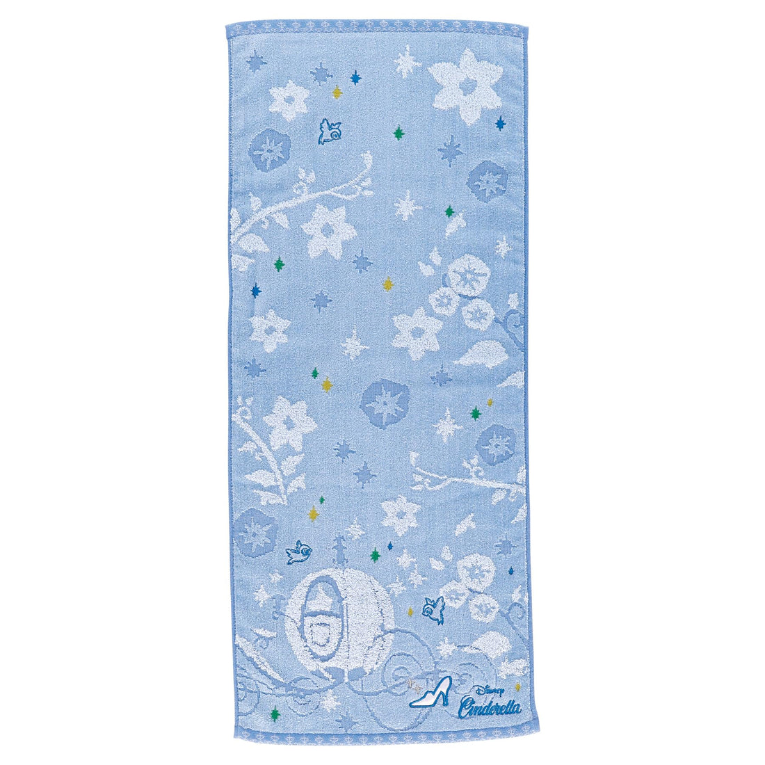 Marushin Face Towel Disney Cinderella Iconic Slipper 100% Cotton