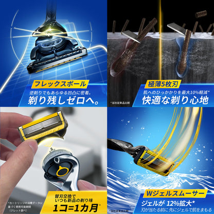 Gillette Razor System with ProShield Blades for Men