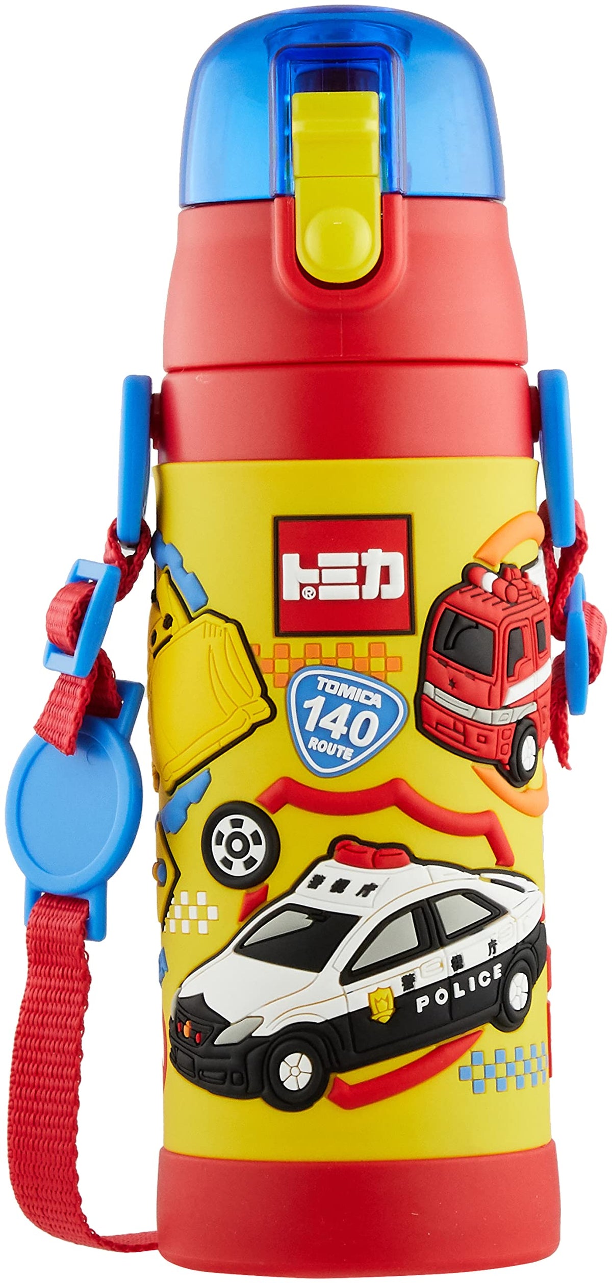 Skater Stainless Steel Water Bottle for Kids 480ml with 3D Print
