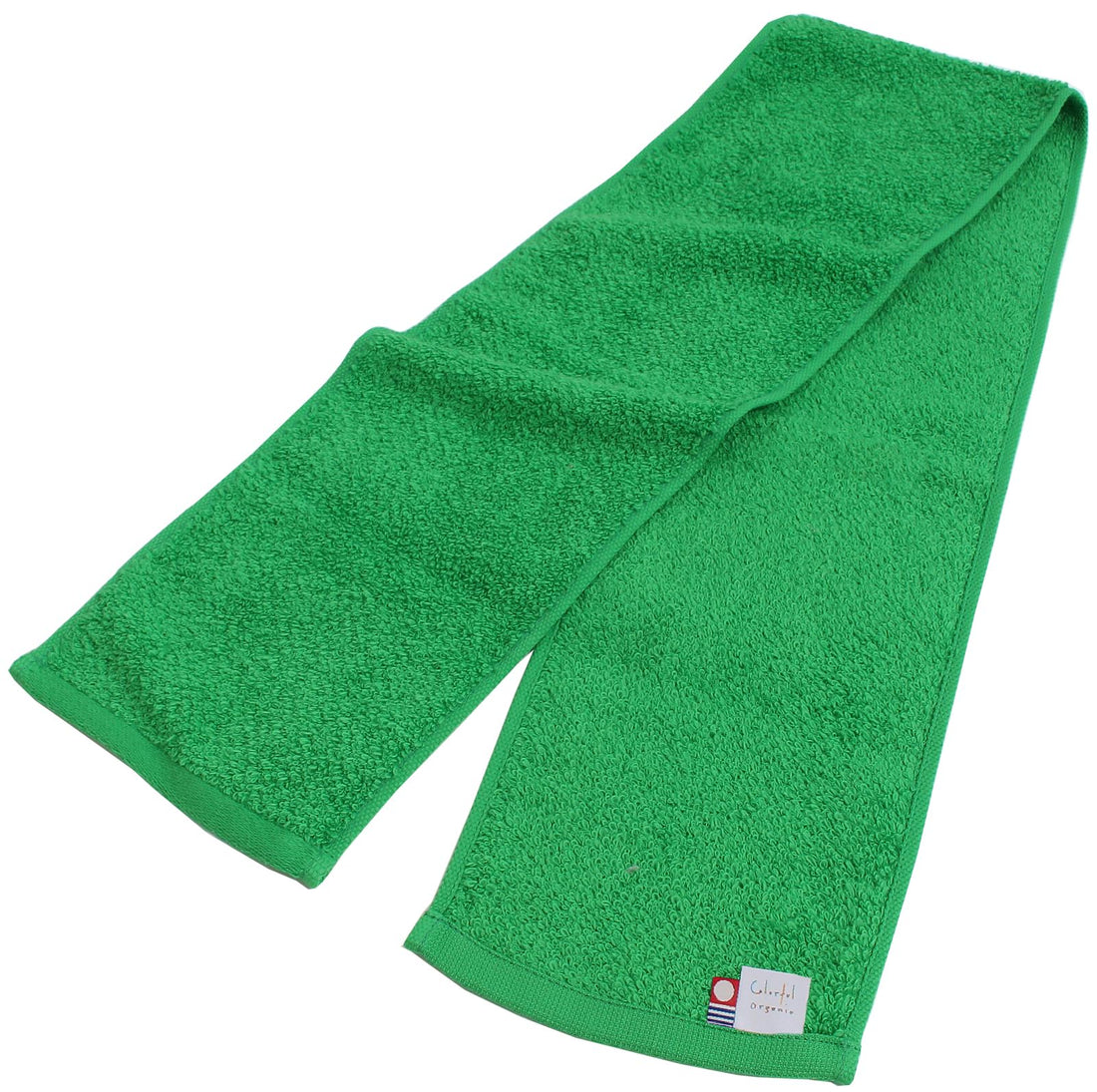 Hondataoru Imabari Towel Green Muffler Towel 15x110cm