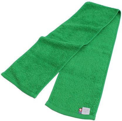 Hondataoru Imabari Towel Green Muffler Towel 15x110cm