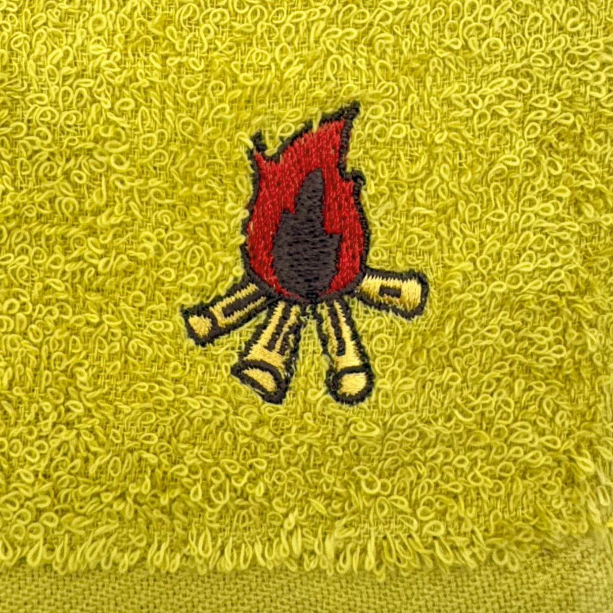 Hayashi Long Face Towel with Antibacterial Properties 34x100cm Yellow