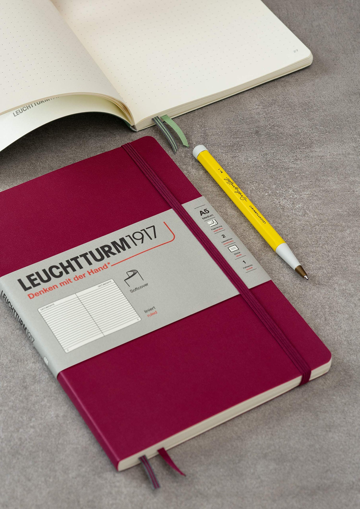 LEUCHTTURM1917 B5 Soft Cover Notebook Nordic Blue 355301