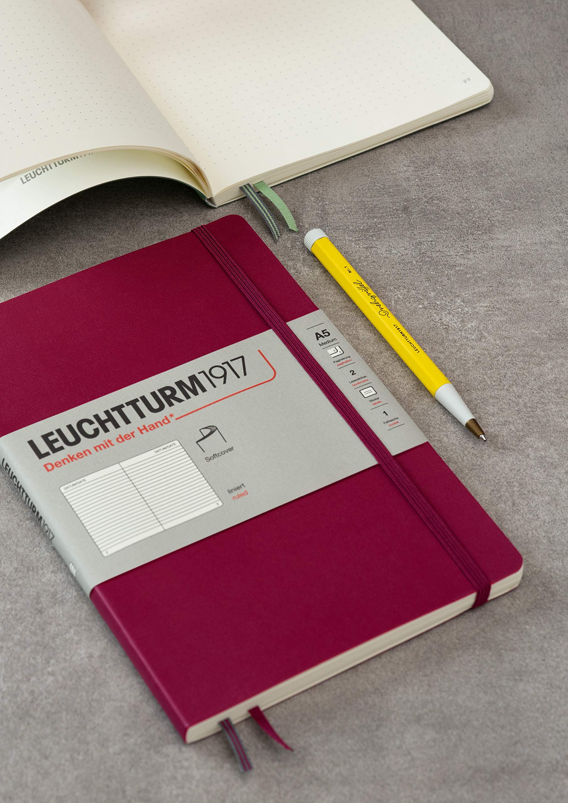 LEUCHTTURM1917 B5 Soft Cover Notebook Nordic Blue 355301