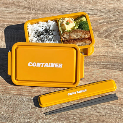 OSK Container Lunch Box with Dividers 600ml for Stylish Meals