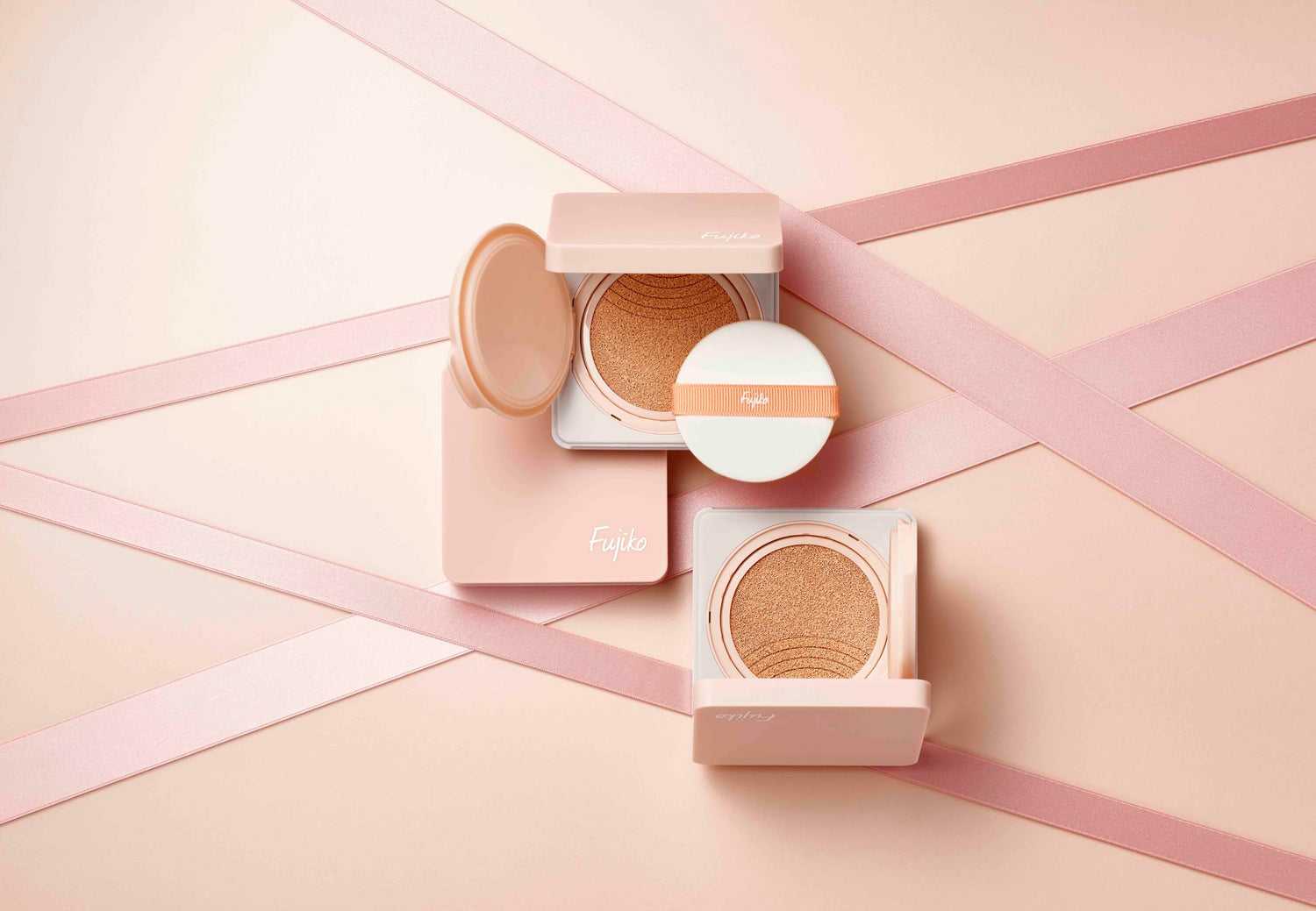Fujiko Dual Cushion Foundation Natural Color SPF50+ 30g