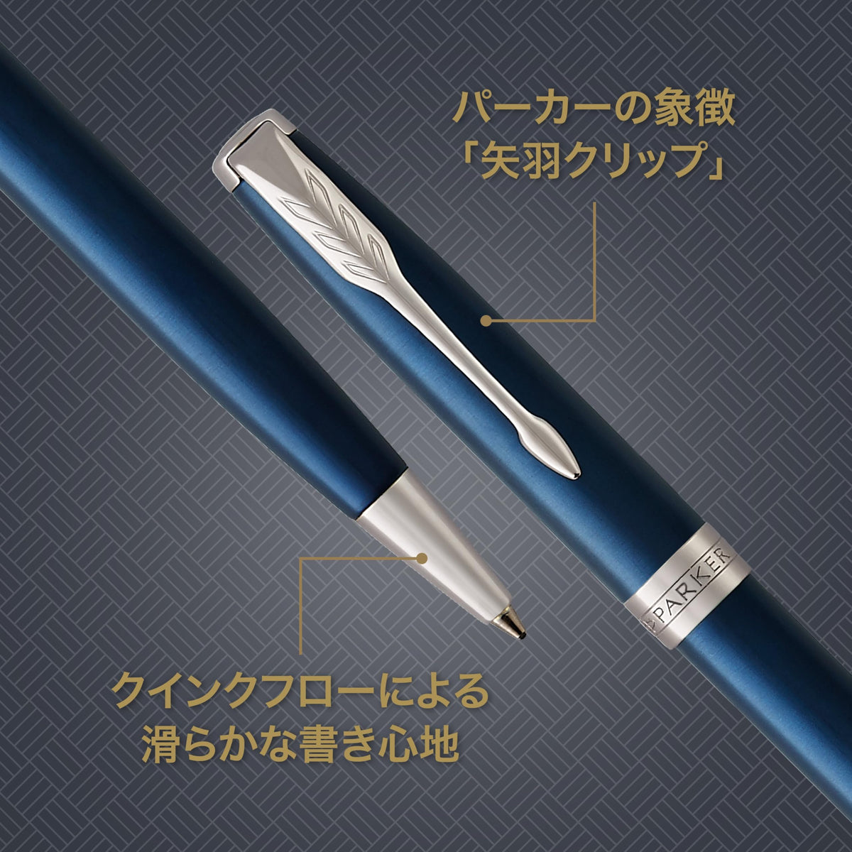 PARKER Sonnet Blue Lacquer Ballpoint Pen with Gift Box