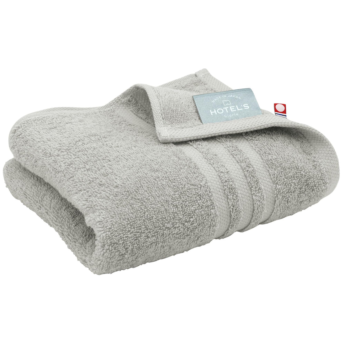 hiorie Imabari Face Towel Silver Gray Made in Japan