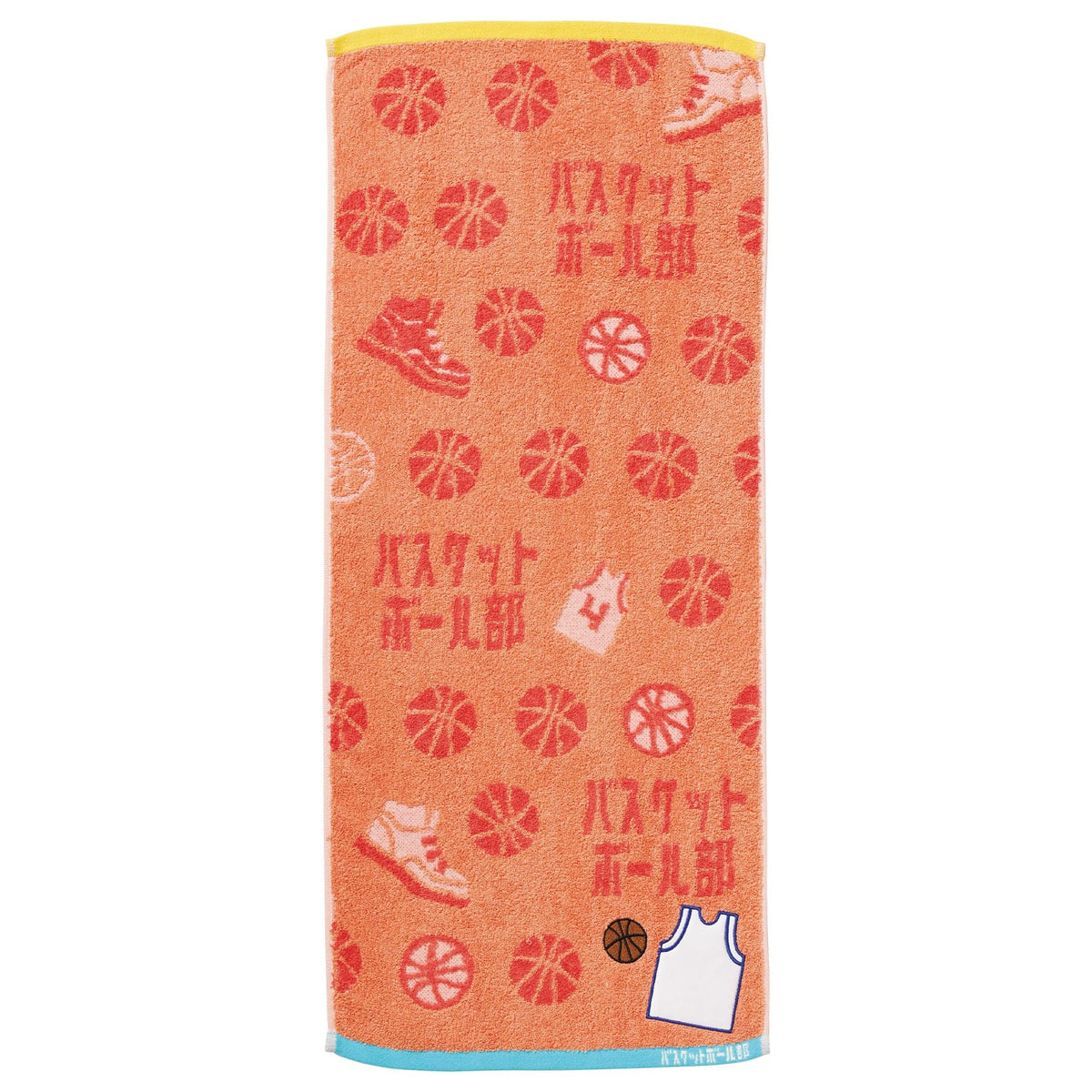 Marushin Face Towel for Basketball Team with Message Feature