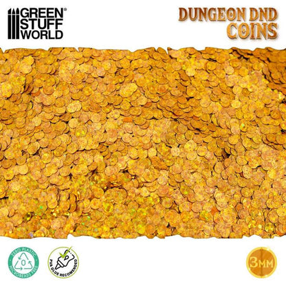 Green Stuff World Dungeon DnD Coin Miniature Accessory Set