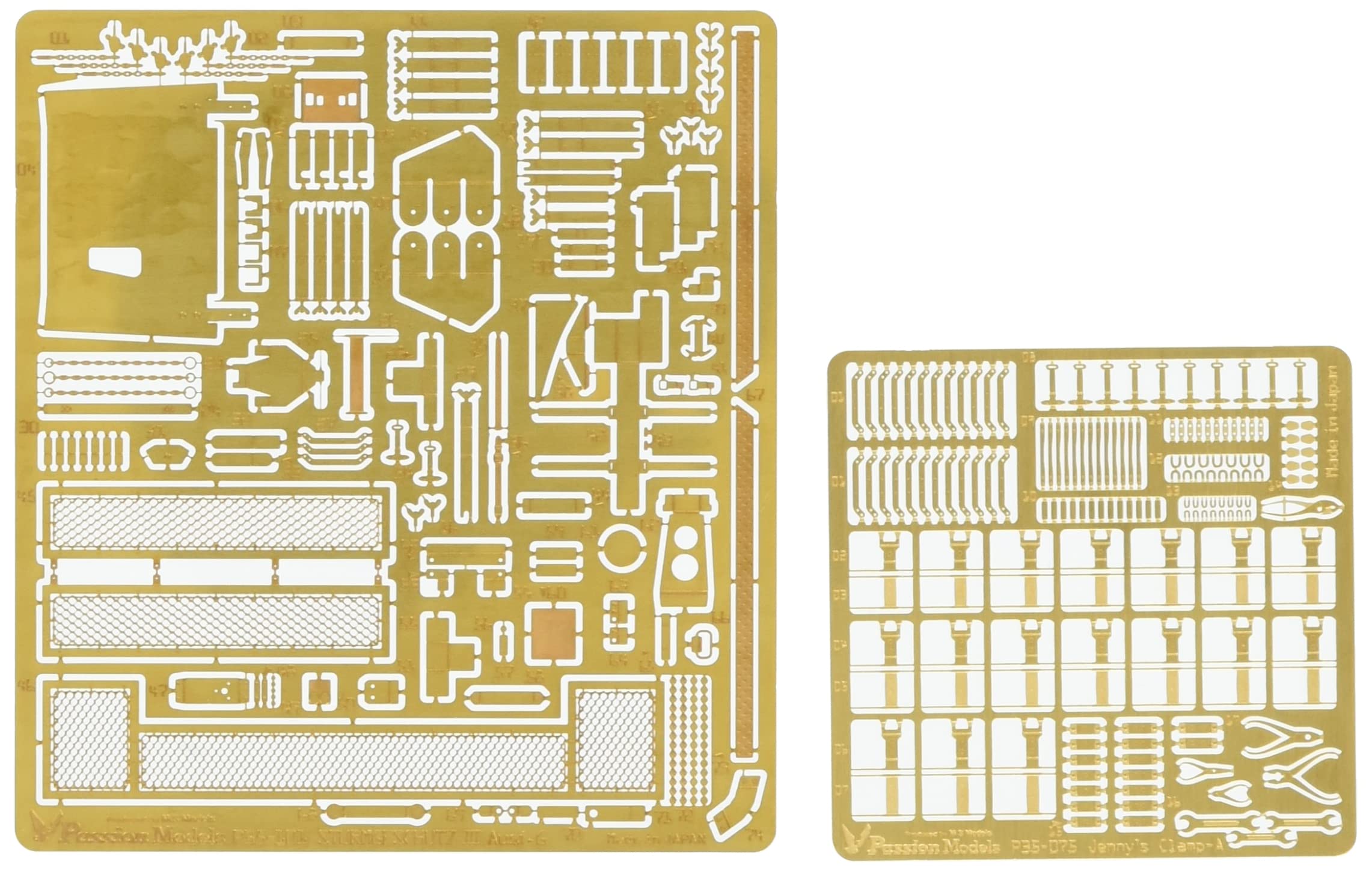 Passion Models 1/35 Scale Sturmgeschütz III G Early Type Etching Set