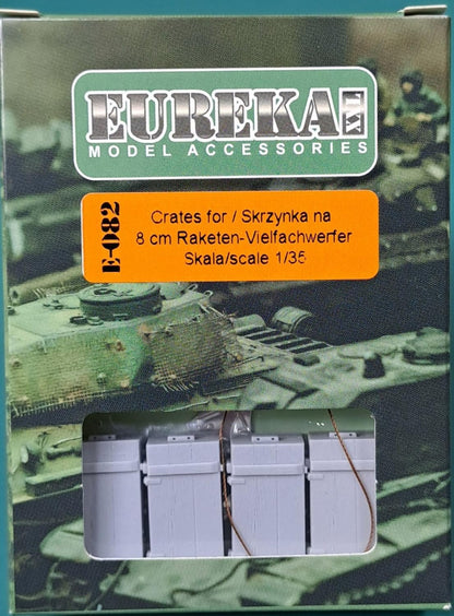 Eureka XXL 1/35 German 8cm Rocket Box Set for Model Kits