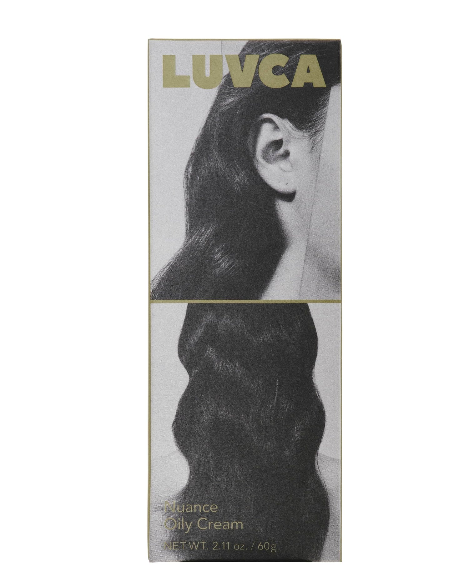 LUVCA Nuance Oily Cream 60g Lightweight Hair Cream for Effortless Styling