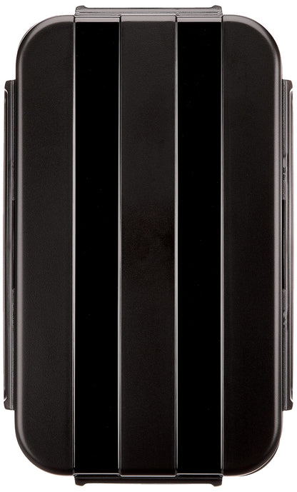 Paarukinzoku Bento Box One-Tier Made in Japan Microwave Safe Black