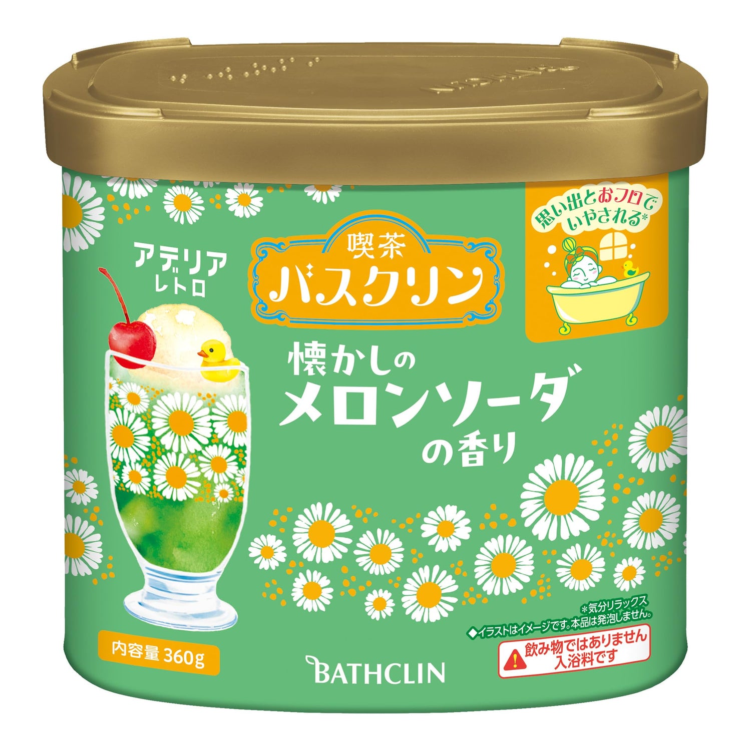 Baskin Nostalgic Melon Soda Bath Powder 360g