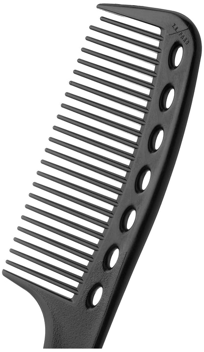 Y.S.PARK Self-Standing Jumbo Comb YS-601 Black for Effortless Styling