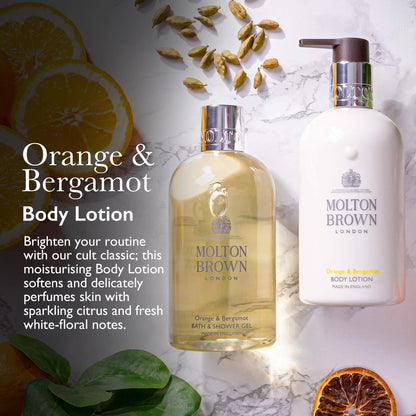 MOLTON BROWN Orange &amp; Bergamot Body Lotion 300ml Hydrating Moisturizer