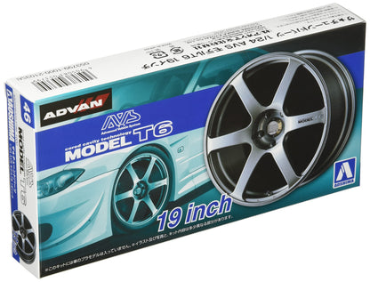 AOSHIMA 1/24 The Tuned Parts Series No.46 AVS Model T6 19 Inch Parts