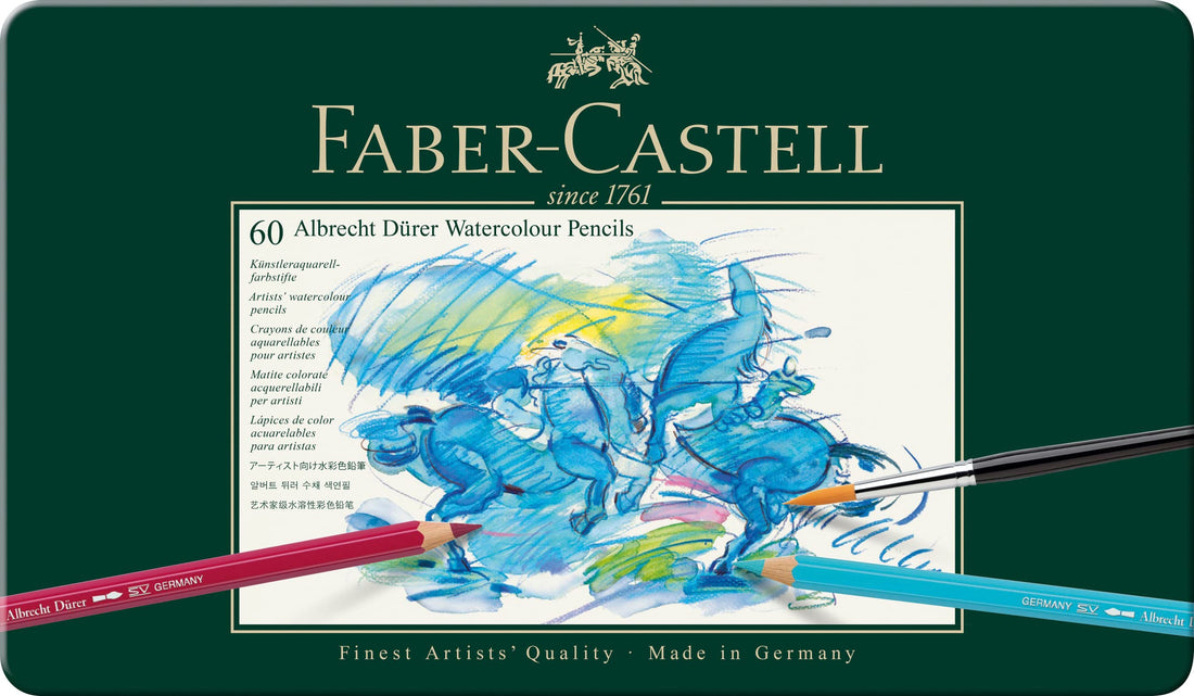 Faber-Castell Albrecht Dürer Watercolor Pencils Set of 60 in Tin