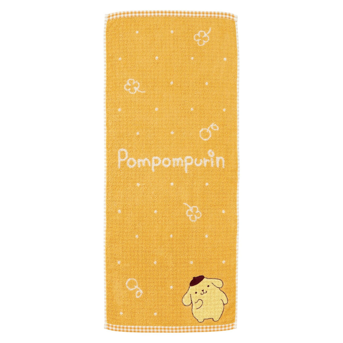 Marushin Face Towel Pompompurin Cute Beret 34x80cm