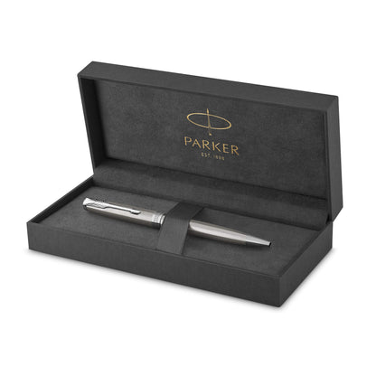 PARKER Sonnet Stainless Steel Ballpoint Pen Gift Boxed