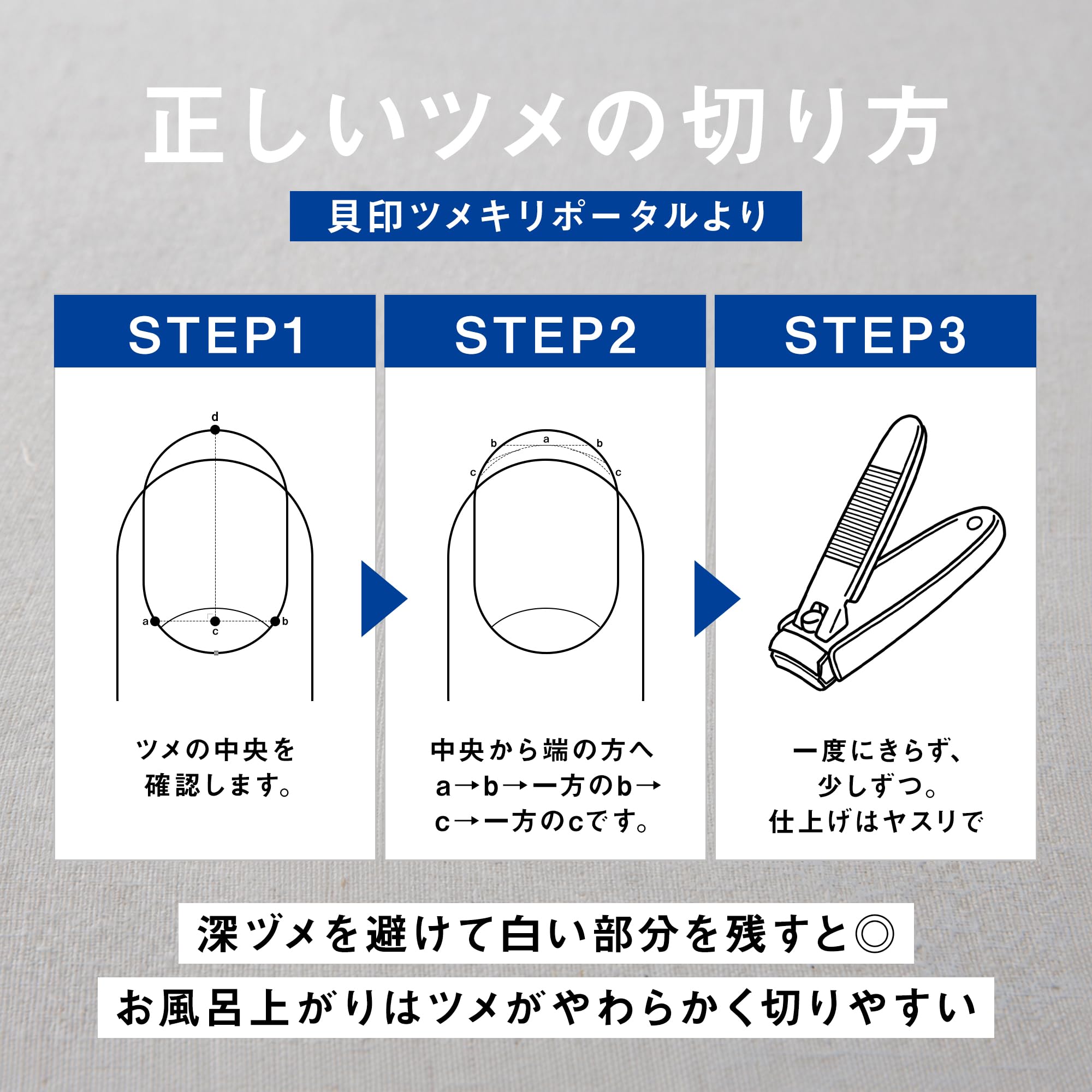 KAI Standard Nail Clipper for Everyday Use with Curved Blade