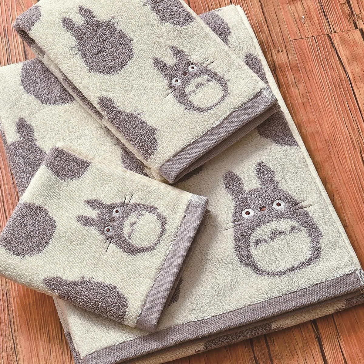 Marushin Face Towel Studio Ghibli Totoro Silhouette Portugal Made