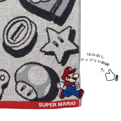 Marushin Face Towel Nintendo Mario Adventure World 100% Cotton