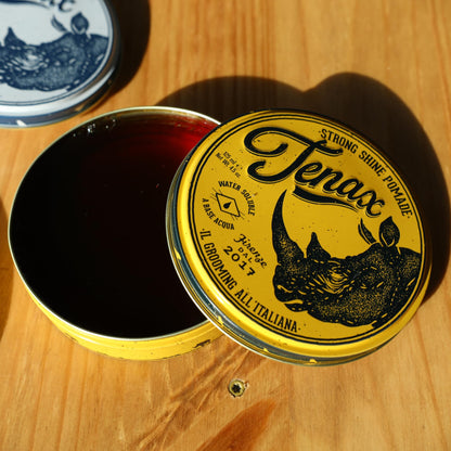 Tenax Strong Pomade 125ml with Elegant Lavender Scent for Men