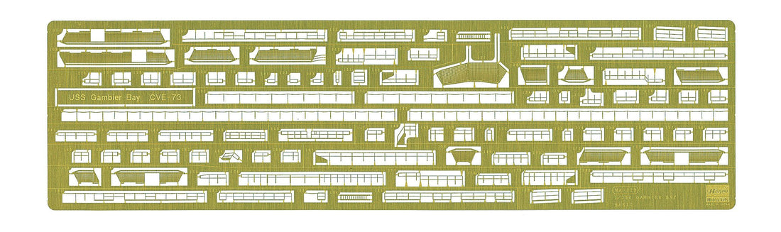 Hasegawa 1/350 Gambia Bay Escort Carrier Model Parts