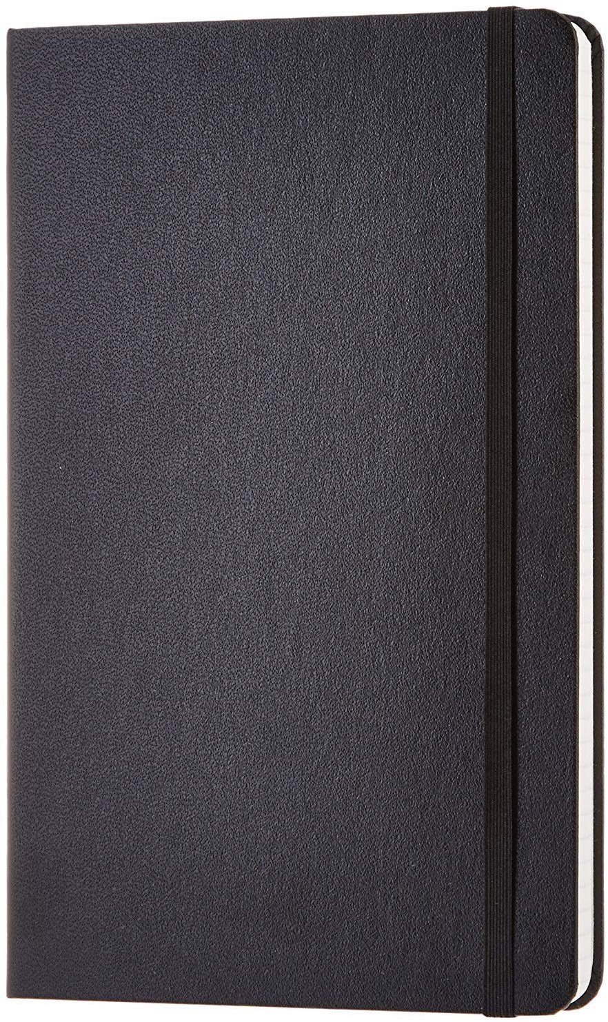 Amazon Basics Classic Notebook Graph A5 Slim Black