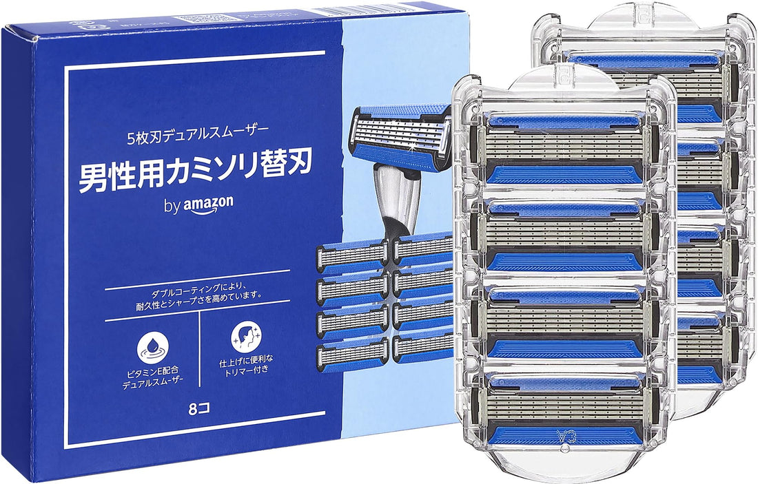 by Amazon 5-Blade Dual Smooth Men&