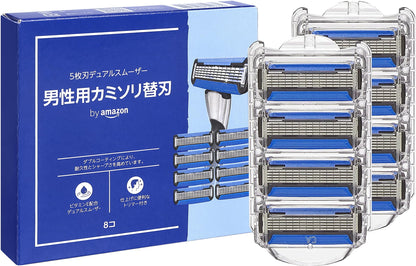 by Amazon 5-Blade Dual Smooth Men&